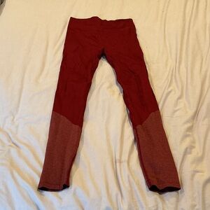 Fabletics Burgundy Leggings